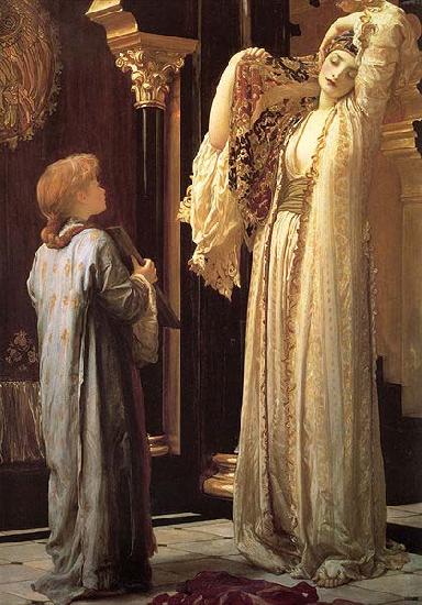 Lord Frederic Leighton Light of the Harem oil painting image